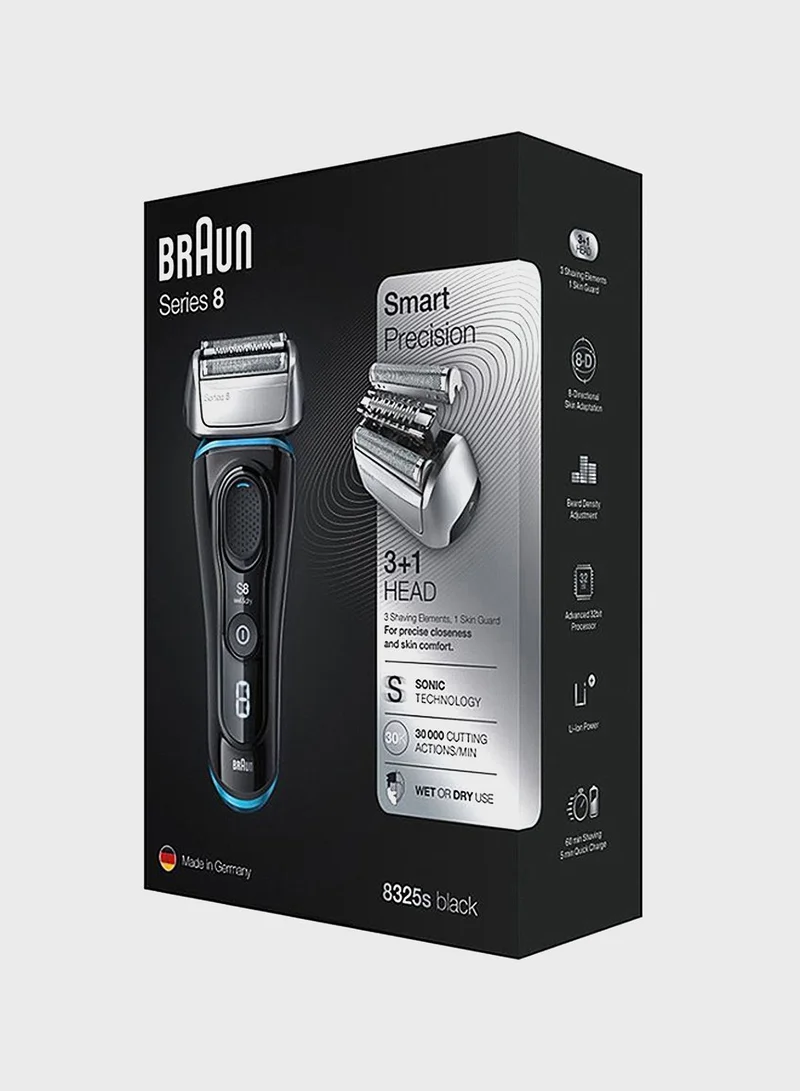 BRAUN Series 8-8325S Smart Sonic Technology Shaver Set S