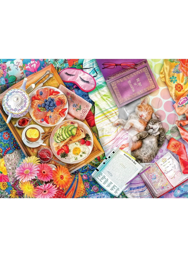 Buffalo Games - Aimee Stewart - Breakfast in Bed - 1000 Piece Jigsaw Puzzle