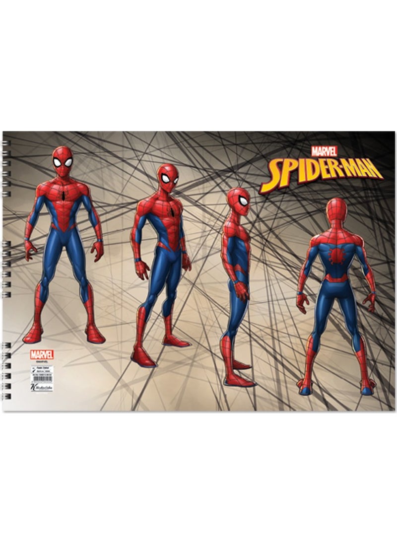 Keskin Color - Spider 25*35 15 copies Drawing Book - Image 1