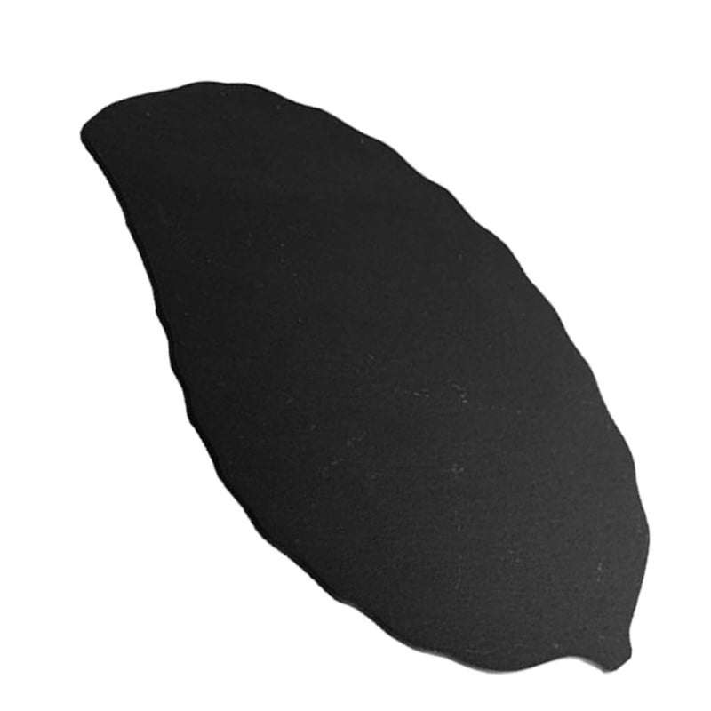 حجر صخرة ورقة سوشي حلوى طبق 28x14 سم طبق تقديم مطبخ متعدد الأغراض - Image 2