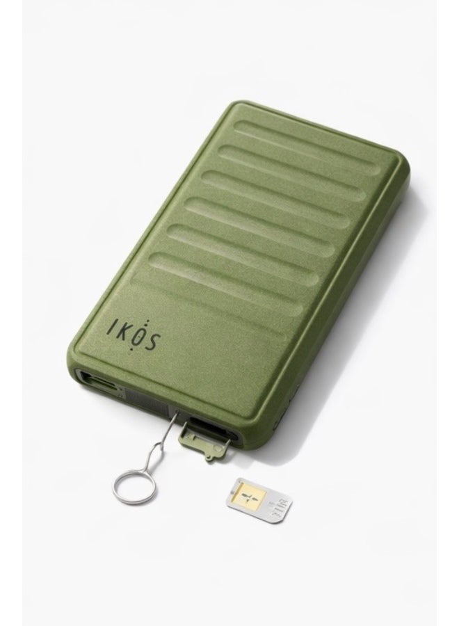 IKOS K7S 4G SIM ADAPTER ~ ADD SECOND SIM TO YOUR PHONE ~ 4G BLUETOOTH SIM DEVICE WITH WIFI HOTSPOT - Image 3