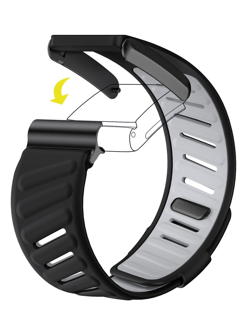 آنا سوار رياضي مصنوع من السيليكون الناعم والمريح والمتين مناسب لساعة ووب 4.0 - Image 1