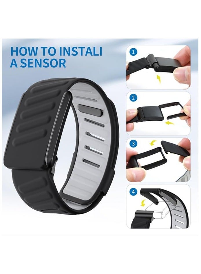 Anna Comfortable and Durable Soft Silicone Wristband for Whoop Watch 4.0 - Perfect for Sports - Image 5