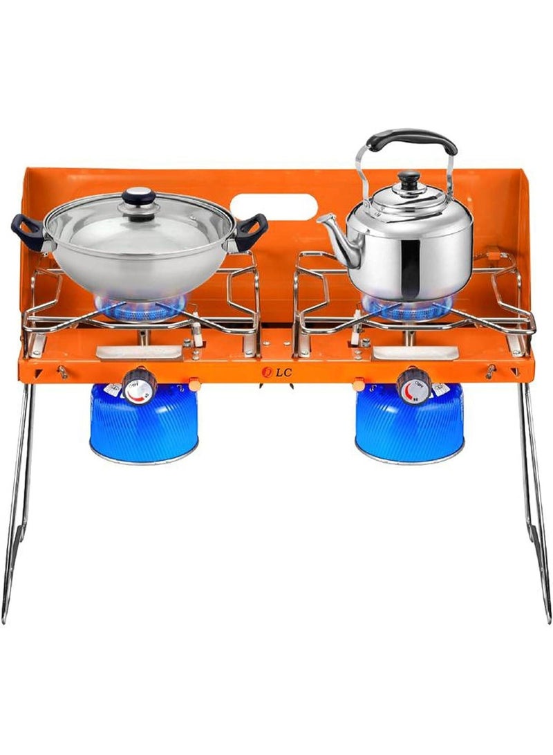 ال سي موقد مزدوج للرحلات - Image 1