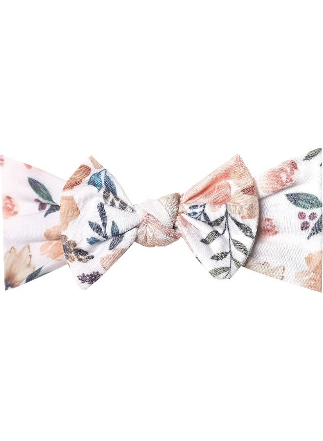 Copper Pearl Copper Pearl Baby Bows: Stylish Headbands for Baby Girls, Premium Soft and Stretchy Baby Headbands, Perfect for Newborns, Trendy Designs - Autumn  - Image 1
