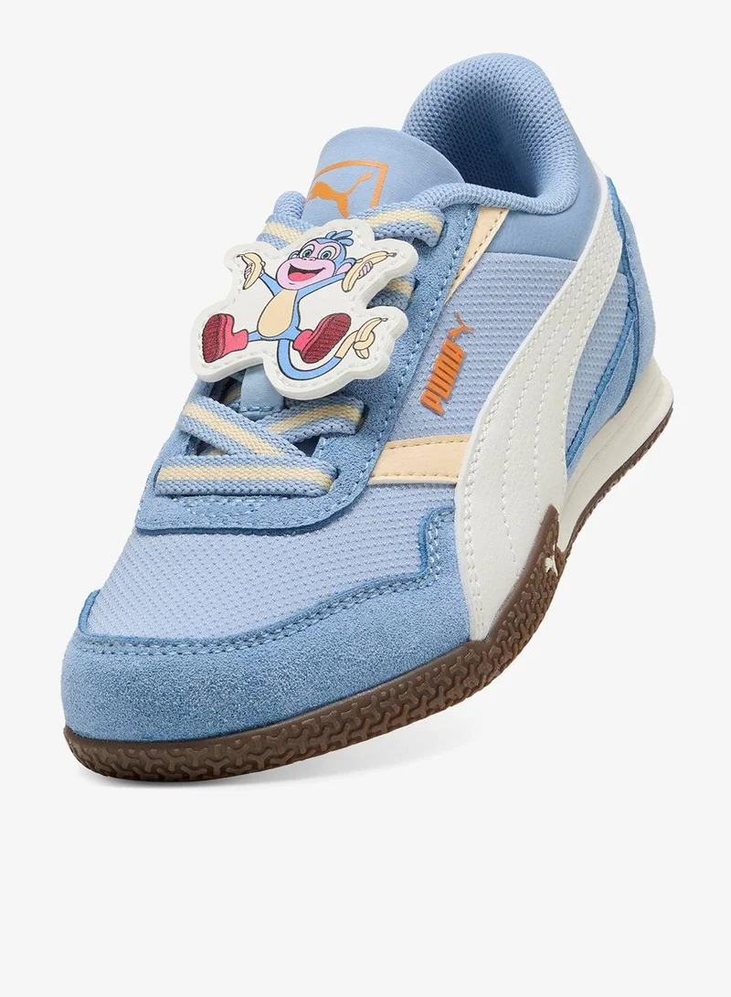 Puma Chambray Blue-PUMA White Kids Bella Donna Sd Dora Ac Ps for Women | Best Price UAE