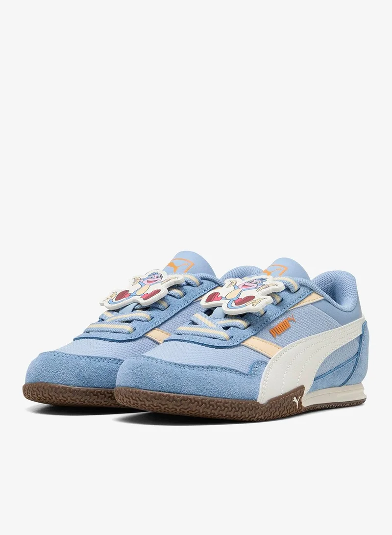 Puma Chambray Blue-PUMA White Kids Bella Donna Sd Dora Ac Ps for Women | Best Price UAE