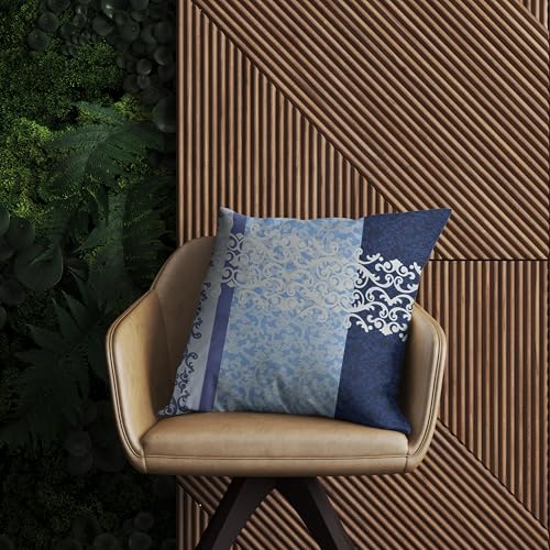 BELVOSTUM Diwan Set | Diwan Bedsheet Set of 8 Pieces | 1 Single Bedsheet, 2 Bolster Cover, 5 Cushion Covers | 100% Microfiber Diwan Set for Living Room Dining Hall - Image 5