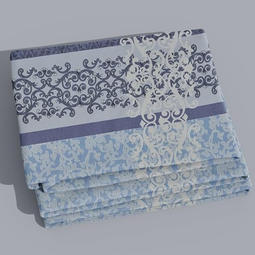BELVOSTUM Diwan Set | Diwan Bedsheet Set of 8 Pieces | 1 Single Bedsheet, 2 Bolster Cover, 5 Cushion Covers | 100% Microfiber Diwan Set for Living Room Dining Hall - Image 4