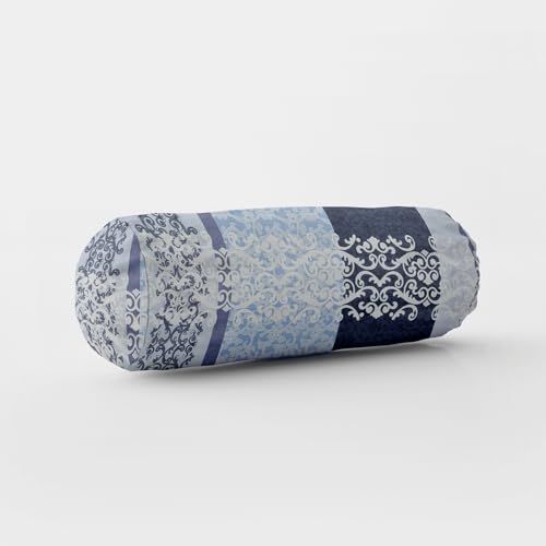 BELVOSTUM Diwan Set | Diwan Bedsheet Set of 8 Pieces | 1 Single Bedsheet, 2 Bolster Cover, 5 Cushion Covers | 100% Microfiber Diwan Set for Living Room Dining Hall - Image 3