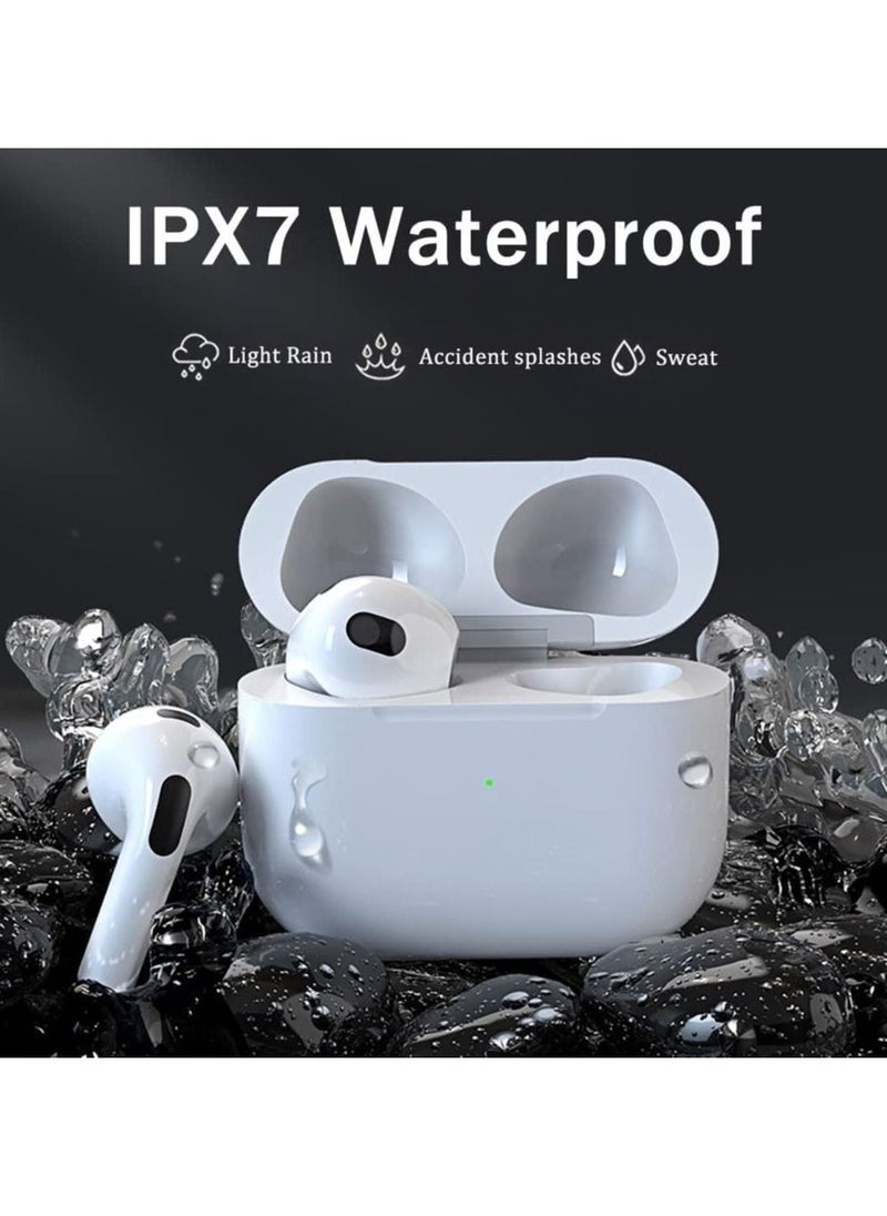 Wireless Headphones,Wireless Bluetooth 5.3 Earbuds,3D HiFi Stereo Noise cancelling headphones,30H Playtime Bluetooth Headset with Quick Charge Case,IPX7 Waterproof Earphones for iphone/Android/Samsung - Image 4