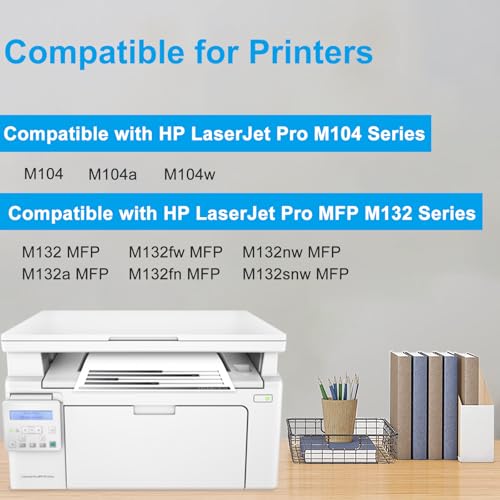 proffisy 18A Toner Cartridge Easy Refill 218A Toner Cartridge Compatible with HP LJ Pro M132nw MFP, M132a MFP, M104w, M104, M104a, Upgraded Toner Print 2000 Pages - 1pcs - Image 4