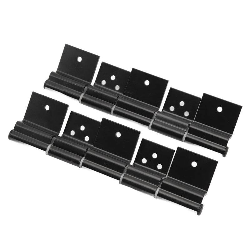 2 Pcs RV Entry Door Friction Hinge Metal Smooth Operation High Strength Black Easy Installation for 5th Wheel Trailer Motorhome - Image 4