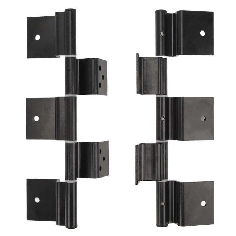 2 Pcs RV Entry Door Friction Hinge Metal Smooth Operation High Strength Black Easy Installation for 5th Wheel Trailer Motorhome - Image 2