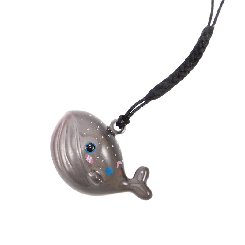Whale Bell Phone Charm Cute Cartoon Keychain Gradient Color Windchimes Pendant For Women Girls Handbag Decorations Garden Yard Decor - Image 3