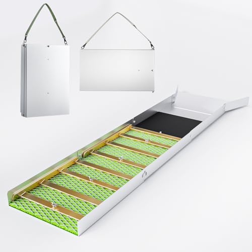 Kingson Gold Panning & Prospecting Kit, 50" Sluice Boxes, Portable Folding Aluminum Sluice Box with Miner's Moss – Lightweight Gold Prospecting Tool for Rivers, Creeks Dredging - Image 1