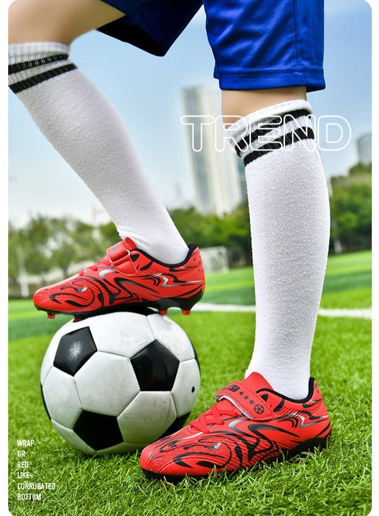 SKT Shiketro Men's soccer cleats for outdoor indoor professional youth boys soccer cleats unisex soccer cleats. - Image 5