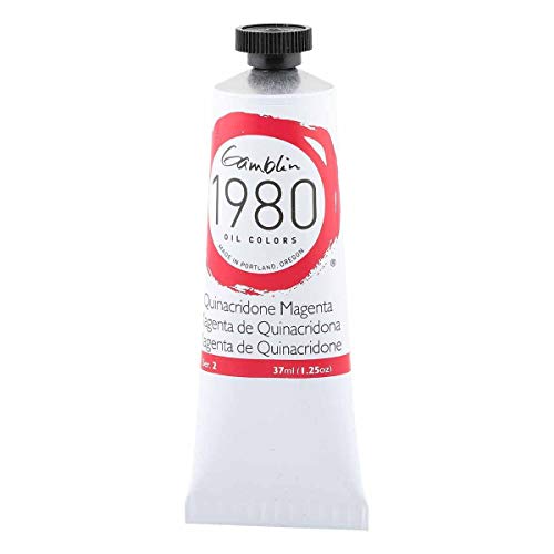 Gamblin 1980 Oil Quin Magenta 37Ml - Image 1