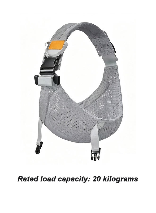 GD Baby Adjustable Sling, Comfortable Portable Breathable Carrier Wrap, Mesh Fabric Wrap Baby Carrier for Newborn up to 0-3 years old - Image 2