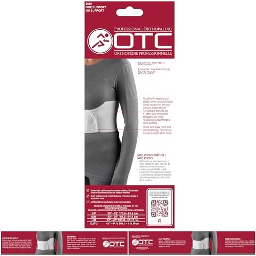 OTC Rib Belt For Women, 6-Inch Elastic Chest Panel, Universally Adjustable - Image 4