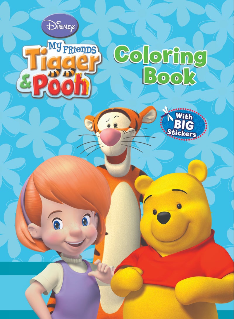 Tiger& pooh-Coloring book 