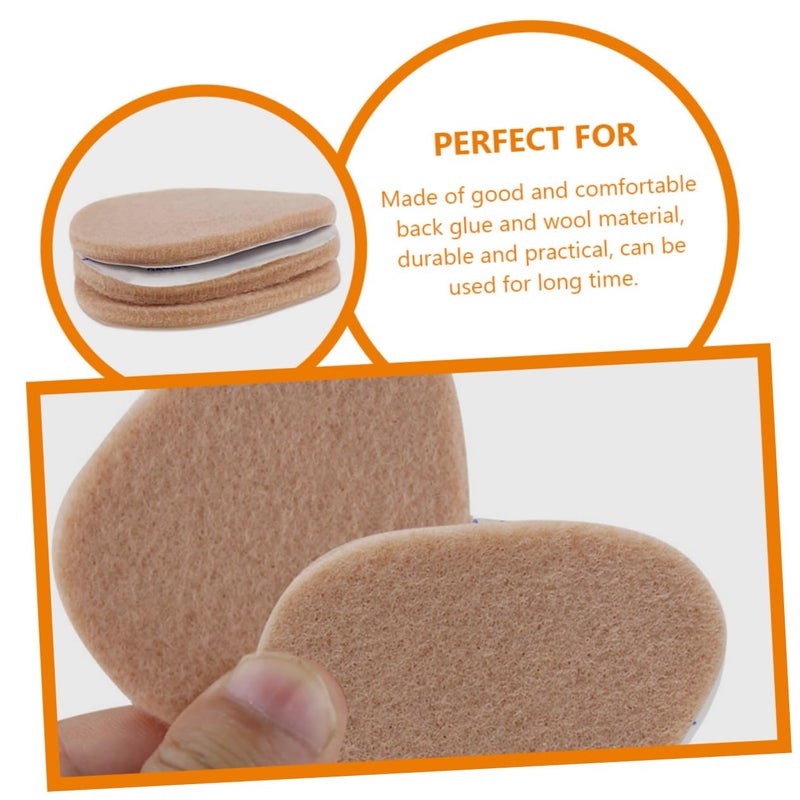 Thick Felt Metatarsal Pads 3 Pairs Ball Of Foot Cushion For High Heels Women - Image 4