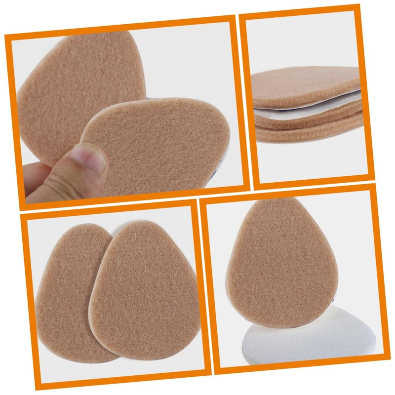 Thick Felt Metatarsal Pads 3 Pairs Ball Of Foot Cushion For High Heels Women - Image 3