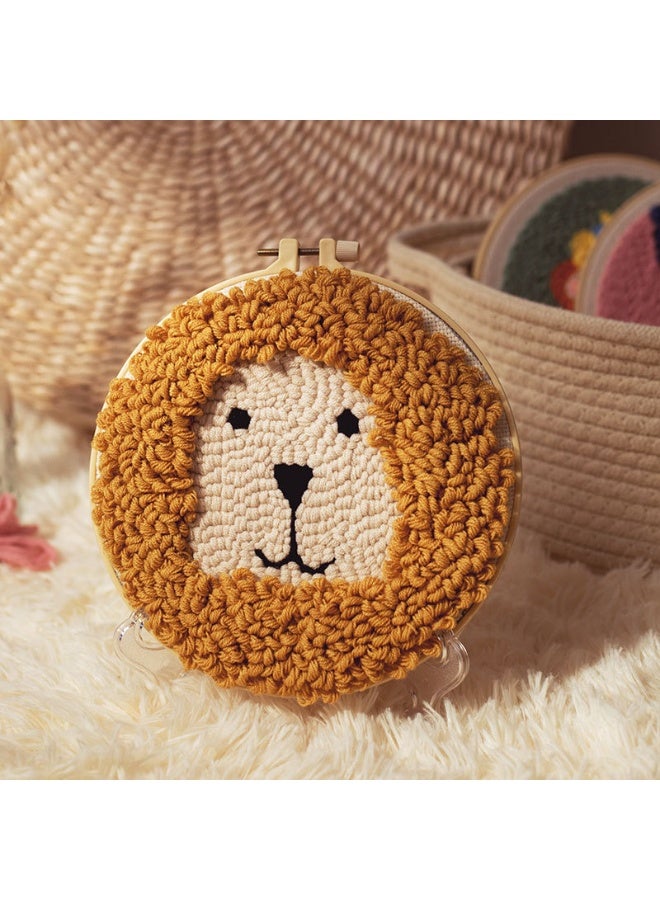 22x22x5cm DIY Hand Embroidery Kit - Poke Fun Craft Supplies