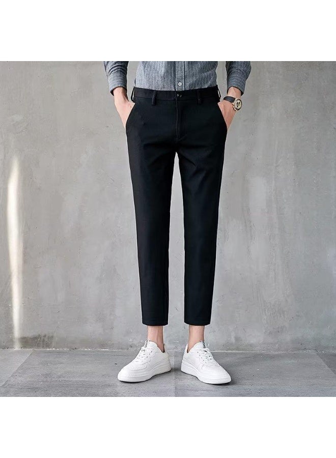 Shougu Men's Fashionable Casual Business Suit Pants - Image 1