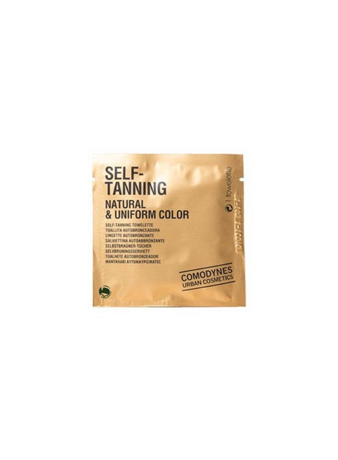 Comodynes Self-Tanning 1un Natural Self Tanning Wipe - Image 2