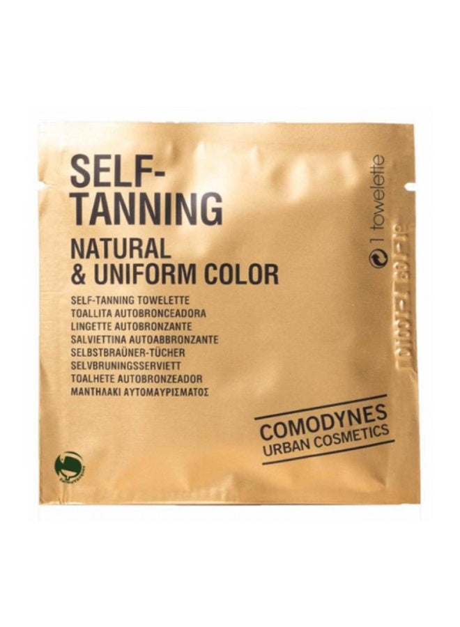 Comodynes Self-Tanning 1un Natural Self Tanning Wipe - Image 1