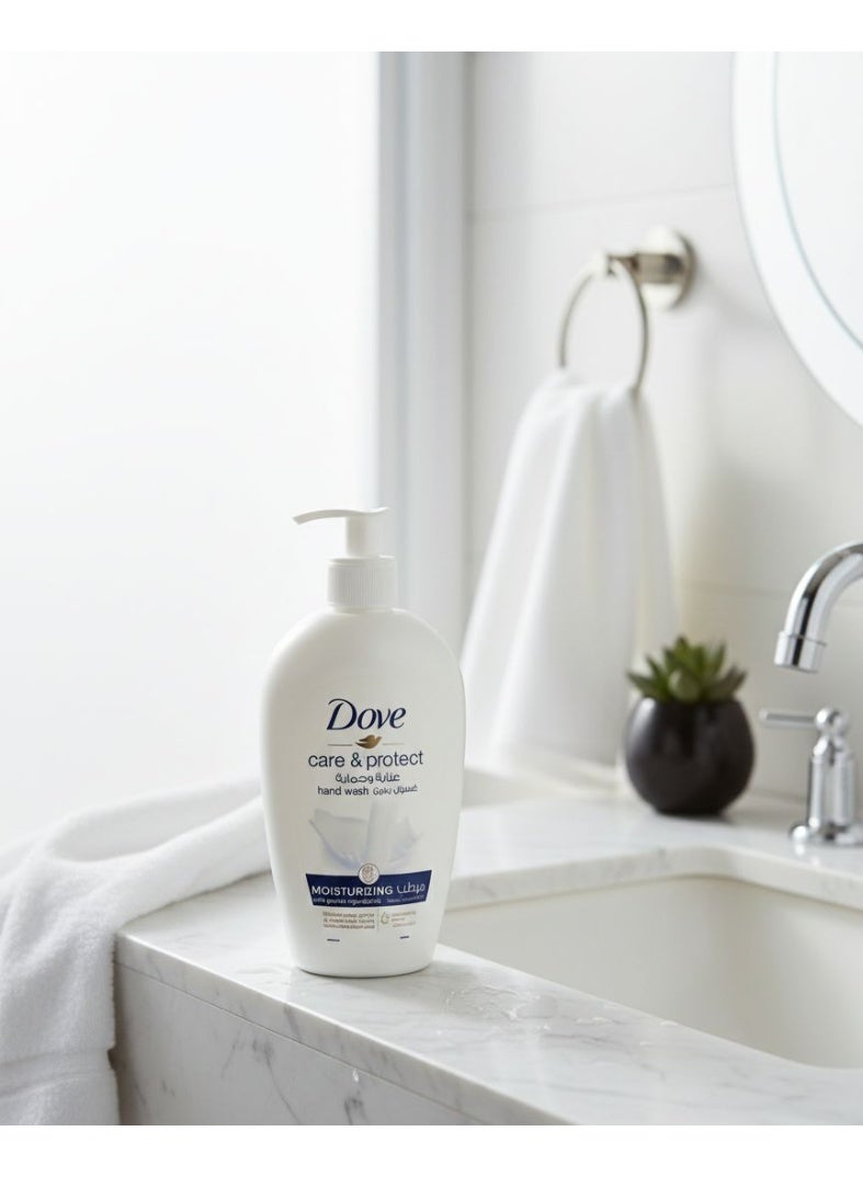 دوف غسول اليدين المرطب عناية وحماية للبشرة الحساسة 500 ملل - Image 4