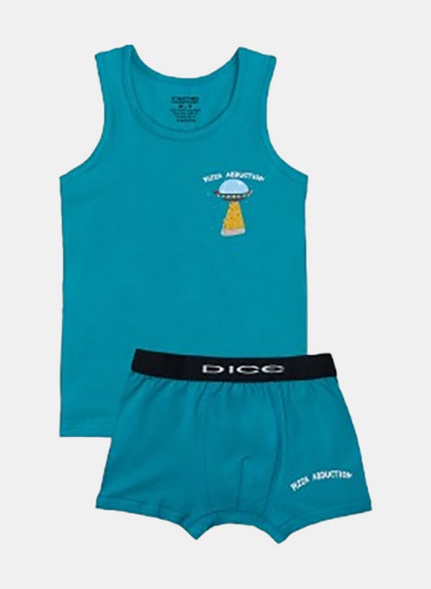 طقم ملابس داخلية للأولاد بطبعة