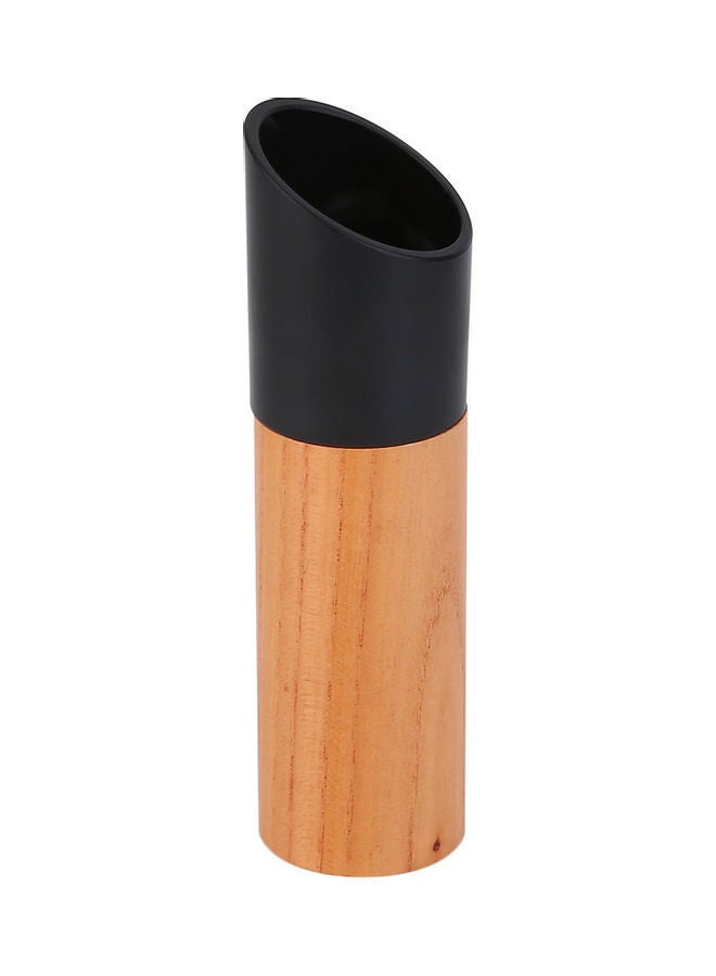 NIBEMINENT Handheld Seasoning Pepper Mill Grinder Brown/Black - Image 1