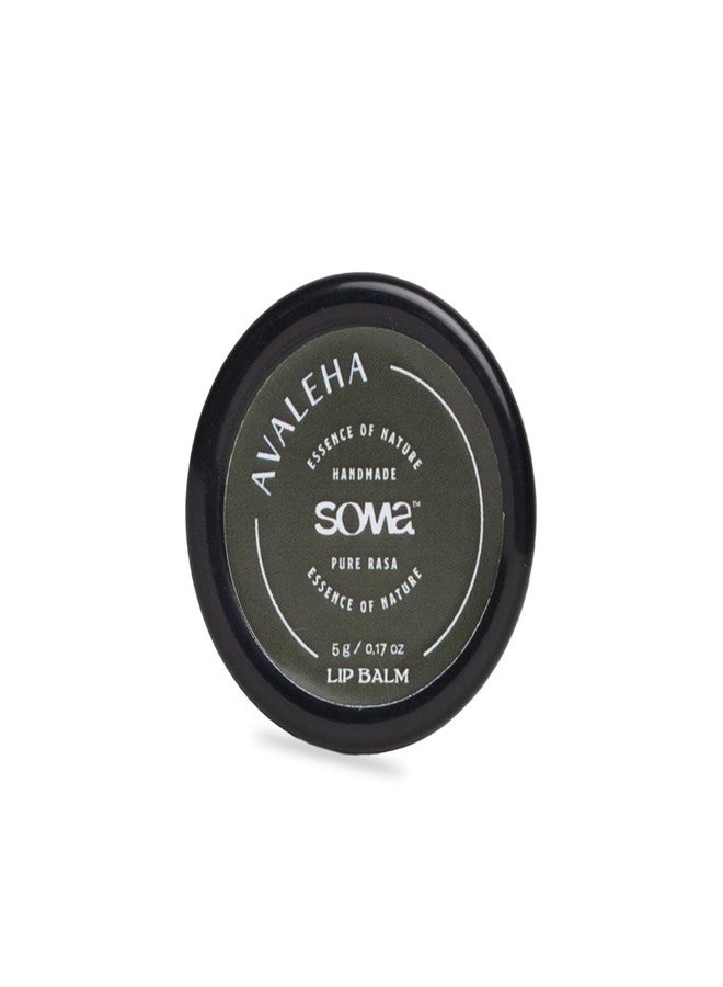 SOMA Avaleha Ayurvedic Lip Balm | Natural & Organic Lip Care with Shea Butter, Vitamin E & Rose Geranium Oil | Hydrates, Nourishes & Heals Dry, Chapped, Pigmented Lips | 5g - Image 1