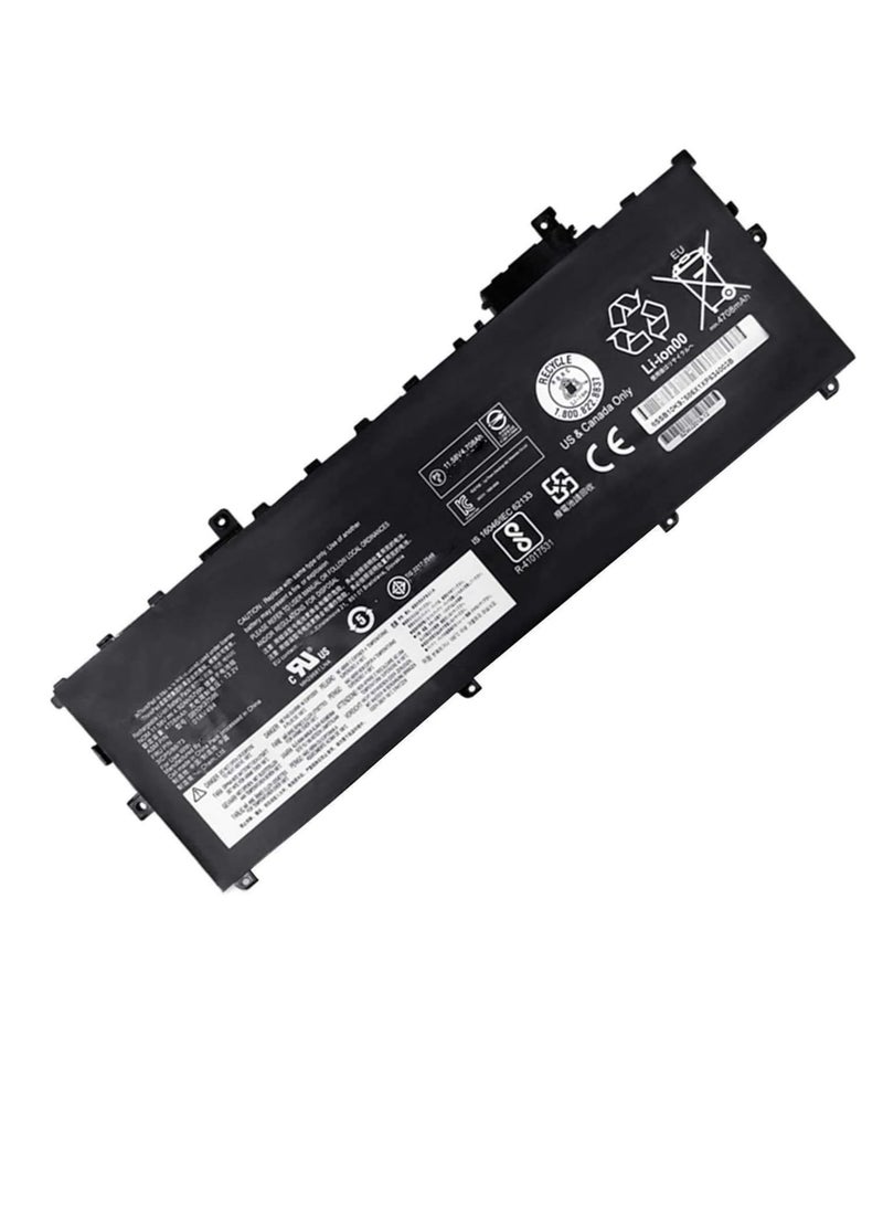 Zexen 11.52V 57Wh 4950mAh 01AV431 Compatible for Lenovo ThinkPad X1 Carbon 5th Gen 2017 6th Gen Series SB10K97588 01AV494 SB10K97586 01AV429 SB10K97586 01AV430 SB10K97587 Laptop Battery - Image 1