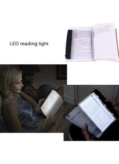 CREATIVE LIFE LED Book Reading Light, Flat Booklights for Reading in Bed at Night Acrylic Bookmark Light Flat Plate LED Book Lamp with Brightness Adjustment Student Eye Protection Light for Night Reading  - Image 5
