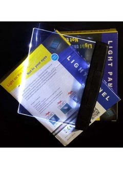 CREATIVE LIFE LED Book Reading Light, Flat Booklights for Reading in Bed at Night Acrylic Bookmark Light Flat Plate LED Book Lamp with Brightness Adjustment Student Eye Protection Light for Night Reading  - Image 3