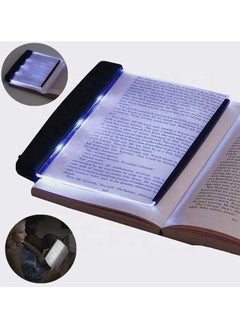 CREATIVE LIFE LED Book Reading Light, Flat Booklights for Reading in Bed at Night Acrylic Bookmark Light Flat Plate LED Book Lamp with Brightness Adjustment Student Eye Protection Light for Night Reading  - Image 1