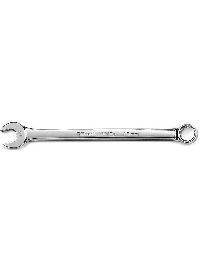 GearWrench 12-Point Long Pattern Combination Wrench Silver 16 mm 81673G - Image 1