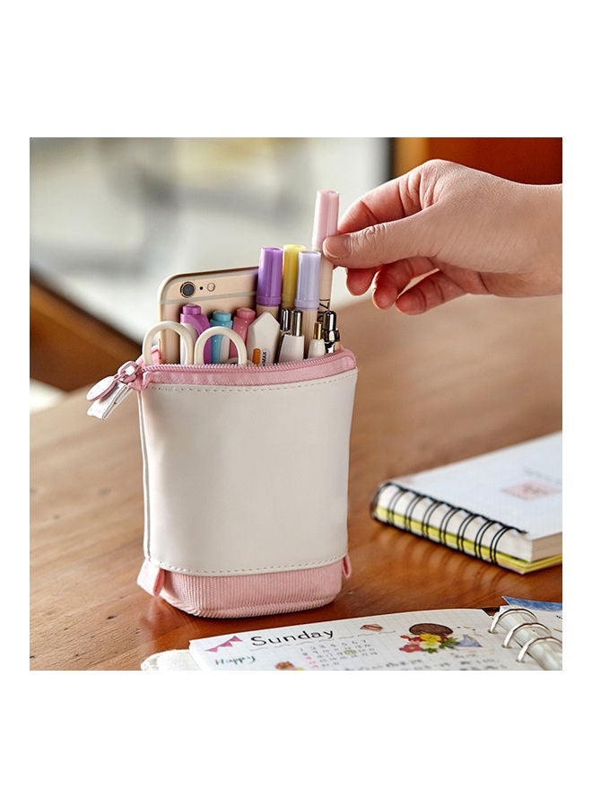 نيبمينينت مقلمة بسحاّب وردي/ أبيض - Image 2