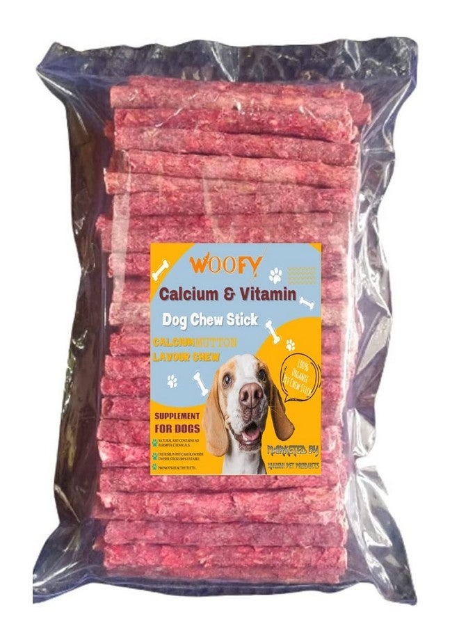 Generic Munchy Chew Sticks Mutton Flaver 500 Gm Healthy Munchy Snack For All Breed Dogs  - Image 1