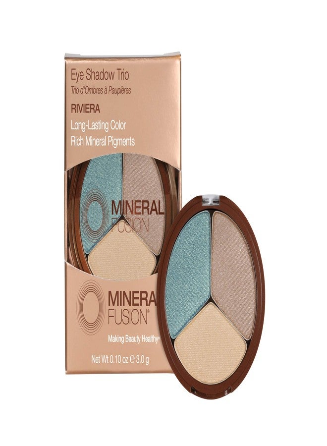 Mineral Fusion Eye Shadow Trio 0.10 oz Packaging May Vary, Riviera, 0.0625 Ounce - Image 1