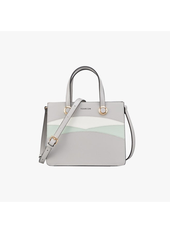 YEARCON Top Grain Leather】versatile Large Capacity Tote Bag, Textured Commuter Shoulder Crossbody Bag For Women - Image 3