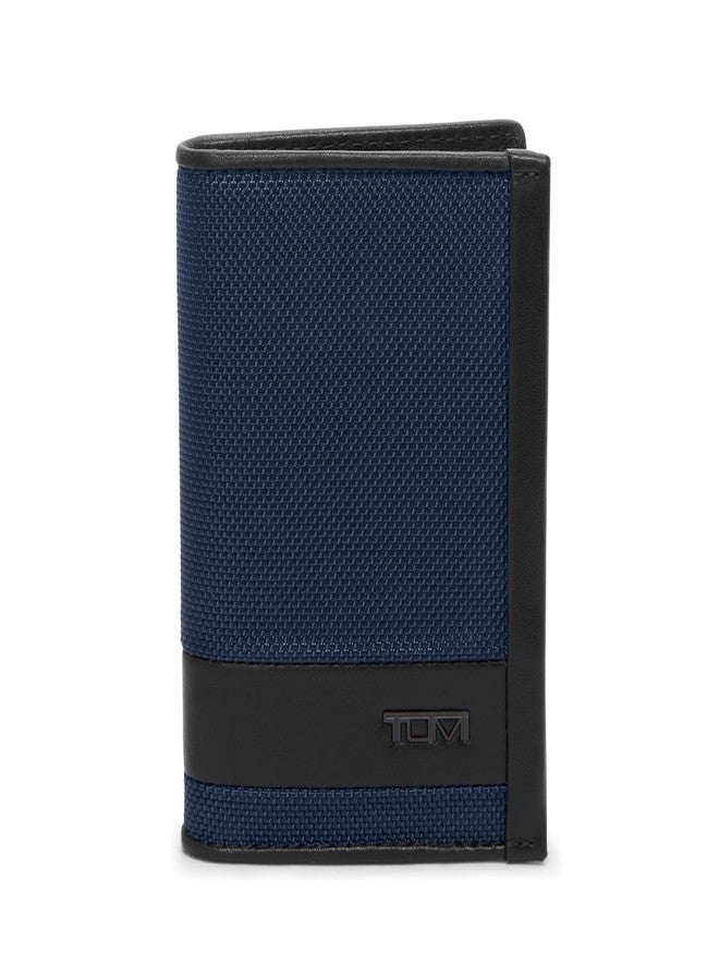 TUMI - Alpha Multi Window Card Case - Slim Profile Men's Wallet With ID Windows - Navy - Image 1