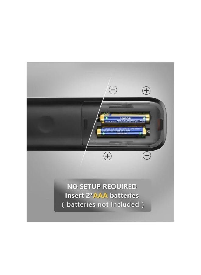 Huayu Universal Replacement for TV, New Upgraded Infrared Remote Control EN2G30H/EN2A30,with Netflix, Prime Video, YouTube, Rakuten TV Buttons - Image 2