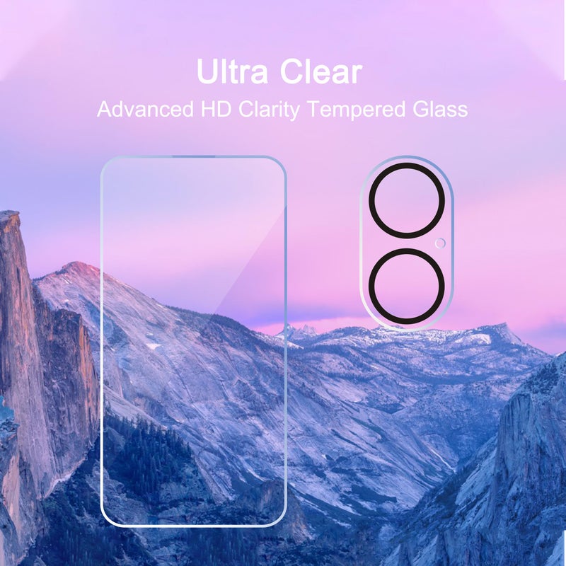 Ailun 3 Pack Screen Protector for iPhone 16 [6.1 inch] + 3 Pack Camera Lens Protector with Installation Frame,Case Friendly Tempered Glass Film,[9H Hardness][Not for iPhone 16e/16 Pro/Plus/Pro Max] - Image 3