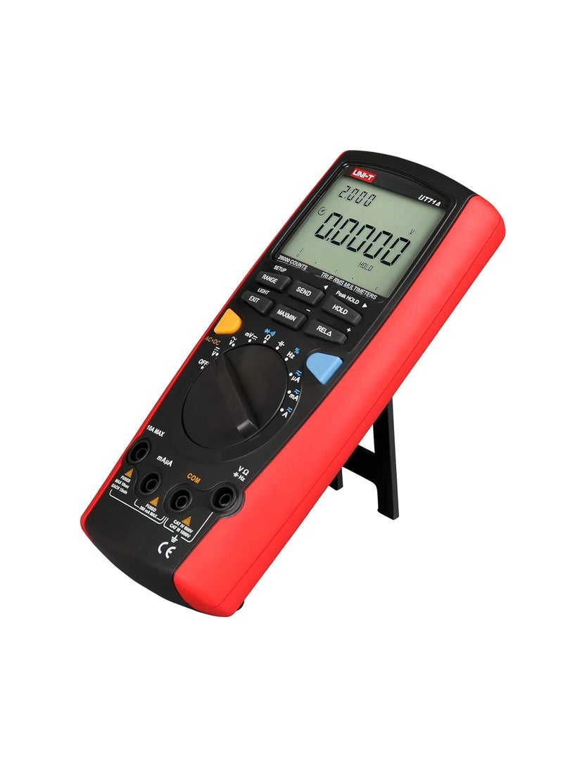 UniT UNIT UT71A TrueRMS Electronics Logging Multimeter Auto Manual Ranging 1000V AC DC 10A 20000 Counts OhmmeterVoltmeterAmp TesterCapacitance MeterFrequency Counter  - Image 5