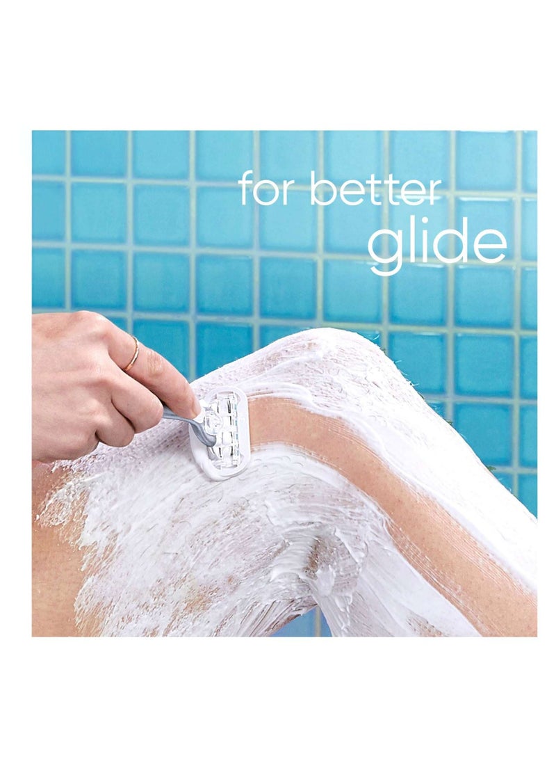 Gillette Satin Care Aloe Vera Glide Shave Gel For Sensitive Skin 200 ML - Image 4