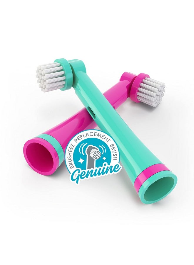 Brusheez Brusheez Electronic Toothbrush Replacement Brush Heads 2 Pack (Prancy The Pony)  - Image 1